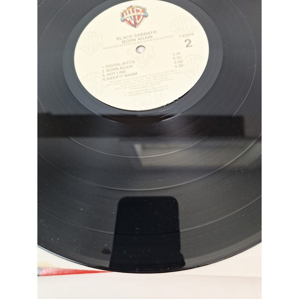 Born Again Black Sabbath LP Vinyl 1983 Warner Bros 23978-1 England-VG/VG+ - Picture 15 of 16